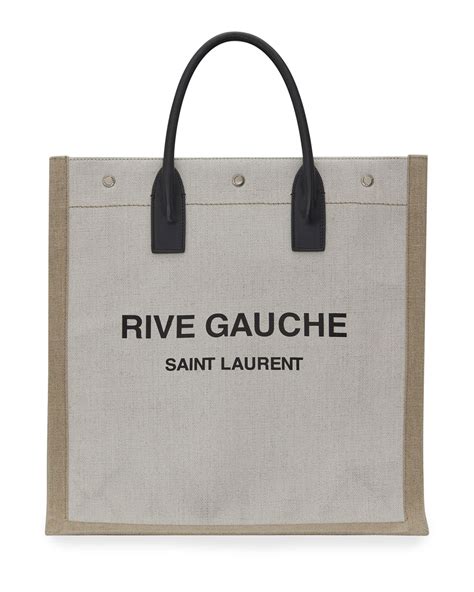 ysl linen tote|ysl shopping tote.